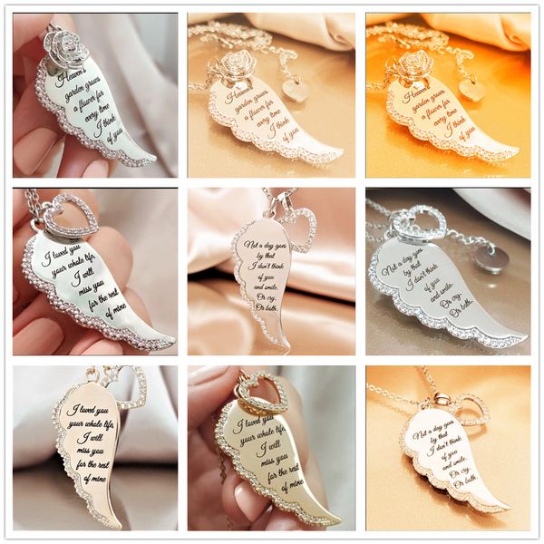 мода ювелирные изделия not a day goes by a love like no other я буду miss you навсегда angel wing ожерелье, Silver
мода ювелирные изделия not a day goes by a love like no other я буду miss you навсегда angel wing ожерелье, Silver