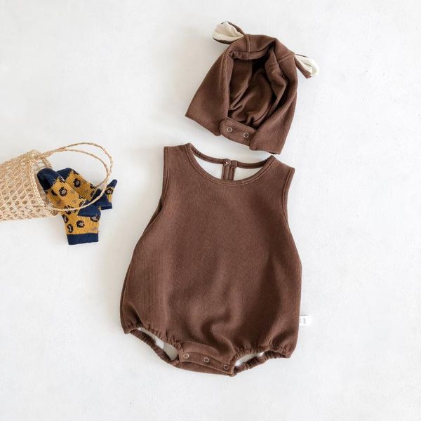 newborn baby bodysuits cute sleeveless body onesie + caps infant boys girls 2pcs outfits sets autumn toddler cotton clothes, Blue
newborn baby bodysuits cute sleeveless body onesie + caps infant boys girls 2pcs outfits sets autumn toddler cotton clothes, Blue