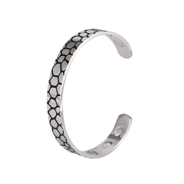 skyrim fashion 316l stainless steel strip lines bangles simple adjustable cuff bracelets jewelry gift for women men accessories, Black
skyrim fashion 316l stainless steel strip lines bangles simple adjustable cuff bracelets jewelry gift for women men accessories, Black