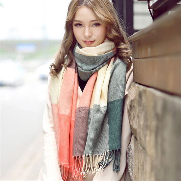 2020 multi-style cashmere plaid winter scarf ladies long warm wool wrap female foulard elegant shawls capes femme sjaal, Blue;gray
2020 multi-style cashmere plaid winter scarf ladies long warm wool wrap female foulard elegant shawls capes femme sjaal, Blue;gray