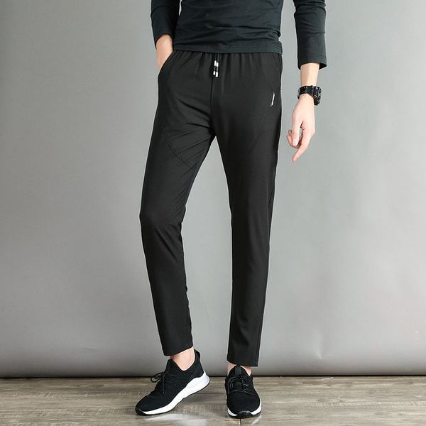 fashion men pants casual comfortable soft breathable elastic waist straight long trousers brand mens clothing ropa para hombre, Black
fashion men pants casual comfortable soft breathable elastic waist straight long trousers brand mens clothing ropa para hombre, Black