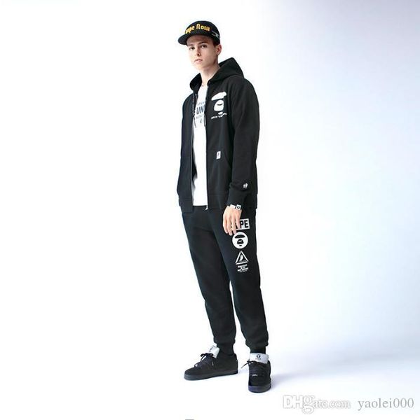 men's luxury hooded designer sweater new brand fashion wide plus velvet cardigan zipper hip hop couple sweatshirt5134, Black
men's luxury hooded designer sweater new brand fashion wide plus velvet cardigan zipper hip hop couple sweatshirt5134, Black