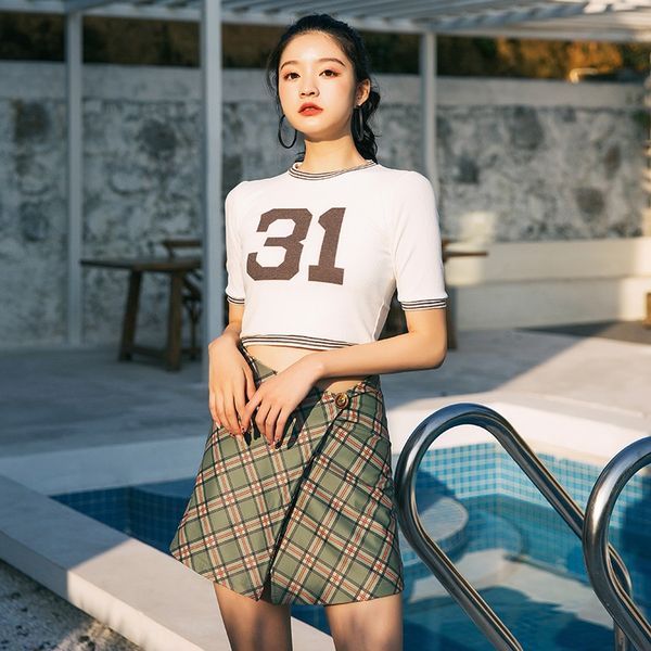 lzppw korean new skirt women's slim high waist belly-covering conservative split student skirt swimsuit vacation swimsuit three-piece s, Black;red
lzppw korean new skirt women's slim high waist belly-covering conservative split student skirt swimsuit vacation swimsuit three-piece s, Black;red