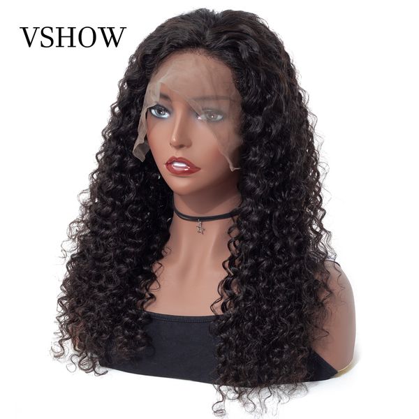 vshow hair 13x6 lace front human hair wigs for women pre plucked with baby hair brazilian 150% 180% density remy deep wave wig, Black
vshow hair 13x6 lace front human hair wigs for women pre plucked with baby hair brazilian 150% 180% density remy deep wave wig, Black