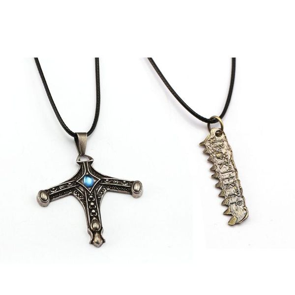 bloodborne necklace saw badge rope pendant men gift game jewelry accessories, Silver
bloodborne necklace saw badge rope pendant men gift game jewelry accessories, Silver