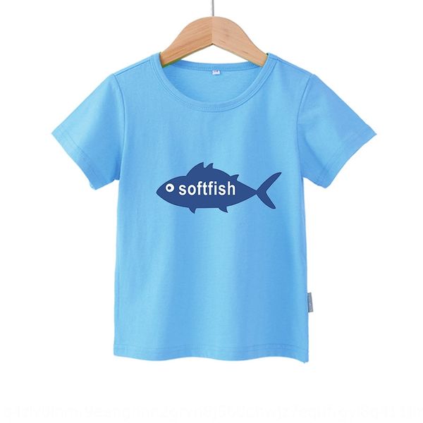 boy fish pure t-shirt children's clothing cotton short-sleeved t-shirt children shirts performance wear casual korean children's, Blue
boy fish pure t-shirt children's clothing cotton short-sleeved t-shirt children shirts performance wear casual korean children's, Blue