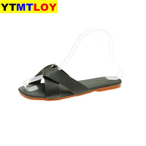 2020 slipper woman summer korean outside shoes flat bottom sandals beach shoes size 35-40, Black
2020 slipper woman summer korean outside shoes flat bottom sandals beach shoes size 35-40, Black