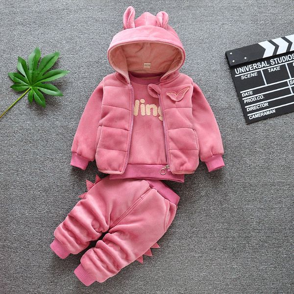 winter children clothing suit boys baby infant casual children suit hooded zipper vest pants 3pcs girls letter clothes, White
winter children clothing suit boys baby infant casual children suit hooded zipper vest pants 3pcs girls letter clothes, White