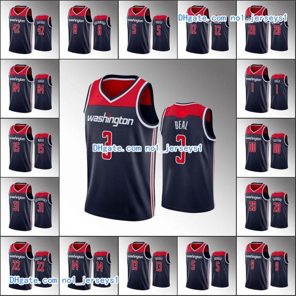 washington wizards men bradley beal davis bertans thomas bryant rui hachimura statement navy nba custom jersey, Black
washington wizards men bradley beal davis bertans thomas bryant rui hachimura statement navy nba custom jersey, Black