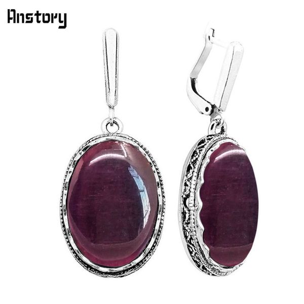 oval dark purple opal earrings for women antique silver plated party hollow flower pendant fashion jewelry te351
oval dark purple opal earrings for women antique silver plated party hollow flower pendant fashion jewelry te351