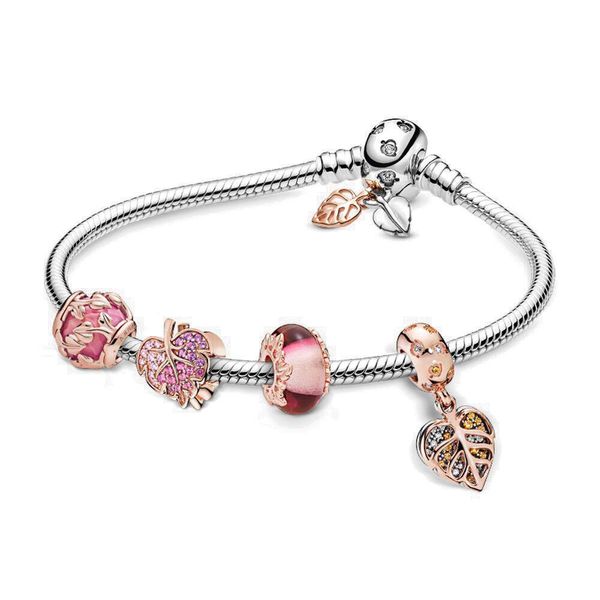 2019 new 925 sterling silver fourbeads set autumn bead charm bangle chain pans bracelet original for women diy jewelry gift, Black
2019 new 925 sterling silver fourbeads set autumn bead charm bangle chain pans bracelet original for women diy jewelry gift, Black