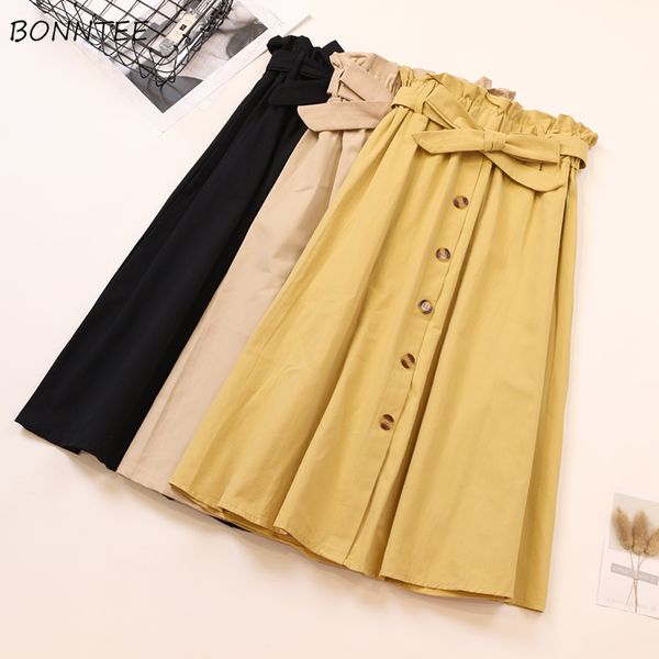skirts womens bow buttons various colors loose bud skirt women vintage elastic waist elegant simple basic females retro chic new, Black
skirts womens bow buttons various colors loose bud skirt women vintage elastic waist elegant simple basic females retro chic new, Black