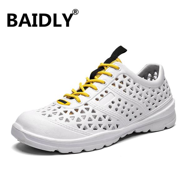summer hole shoes new men garden casual male sandals rubber for men summer slides slippers swimming jelly shoes, Black
summer hole shoes new men garden casual male sandals rubber for men summer slides slippers swimming jelly shoes, Black