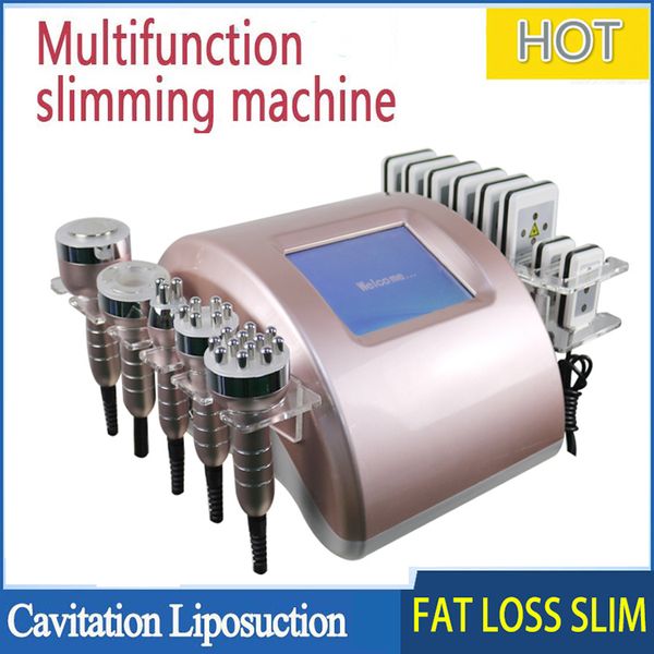 seller 6 in 1 radio frequency rf machine 40k ultrasonic cavitation vacuum slimming machine for skin tightening body slimming machine
seller 6 in 1 radio frequency rf machine 40k ultrasonic cavitation vacuum slimming machine for skin tightening body slimming machine