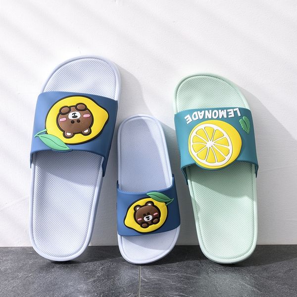 thns8 children' male and female parent-child family children children slippers sandals children' slippers of three home furnishi, Black;grey