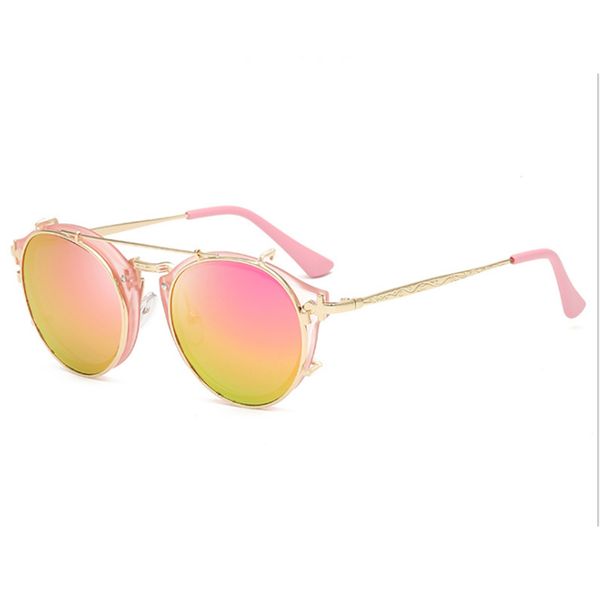 eyecrafters retro new womens fashion design vintage double bridge removable steampunk brand design sunglasses, White;black
eyecrafters retro new womens fashion design vintage double bridge removable steampunk brand design sunglasses, White;black
