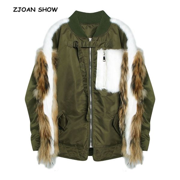2020 new women winter harajuku stitching fur quilting quilted pilots parkas green bomber pilots jacket coat outerwear, Black
2020 new women winter harajuku stitching fur quilting quilted pilots parkas green bomber pilots jacket coat outerwear, Black