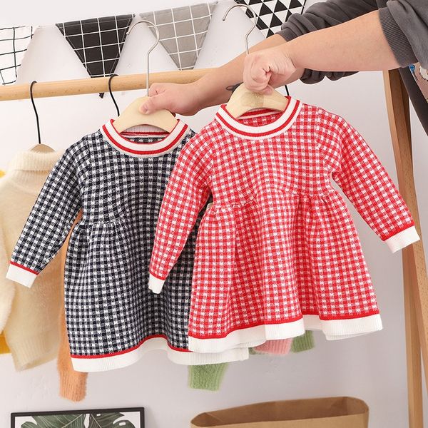 children's sweater plaid skirt cute all-match babysitter plaid dress small fragrance woolen dress running style, Blue
children's sweater plaid skirt cute all-match babysitter plaid dress small fragrance woolen dress running style, Blue