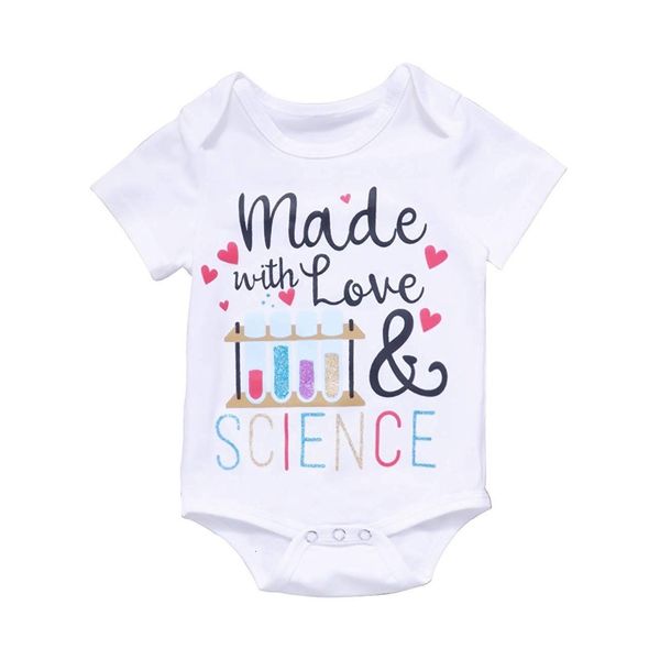 newborn baby boys girls made love science letters print short sleeve onesie romper jumpsuit, Blue
newborn baby boys girls made love science letters print short sleeve onesie romper jumpsuit, Blue