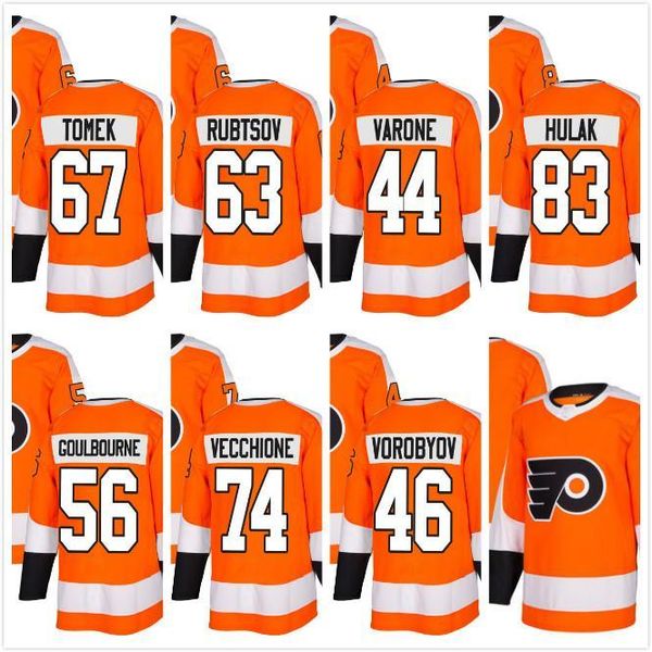 2017-2018 philadelphia flyers hockey jerseys 63 german rubtsov 83 hulak 44 varone 56 goulbourne 74 vecchione 46 vorobyov tomek blank jersey, Black;red
2017-2018 philadelphia flyers hockey jerseys 63 german rubtsov 83 hulak 44 varone 56 goulbourne 74 vecchione 46 vorobyov tomek blank jersey, Black;red