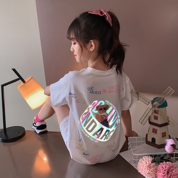 children's new t-shirt 2020 new style t-shirt dress midi loose short-sleeved web red reflective printed dress, Blue
children's new t-shirt 2020 new style t-shirt dress midi loose short-sleeved web red reflective printed dress, Blue
