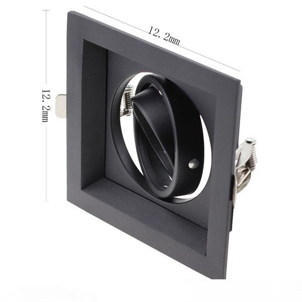 Black or White Downlights Fixture Aluminum MR16 GU10 Ceiling Spotlight Mounting Bracket Recessed Down Light Fixture crestch
Black or White Downlights Fixture Aluminum MR16 GU10 Ceiling Spotlight Mounting Bracket Recessed Down Light Fixture crestch