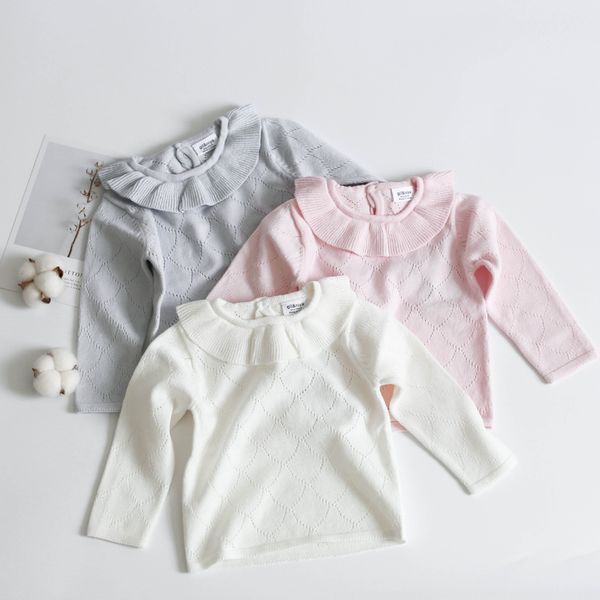 gil niya korean style sweater baby girl lotus collar knitted base shirt hollow sweater, Blue
gil niya korean style sweater baby girl lotus collar knitted base shirt hollow sweater, Blue
