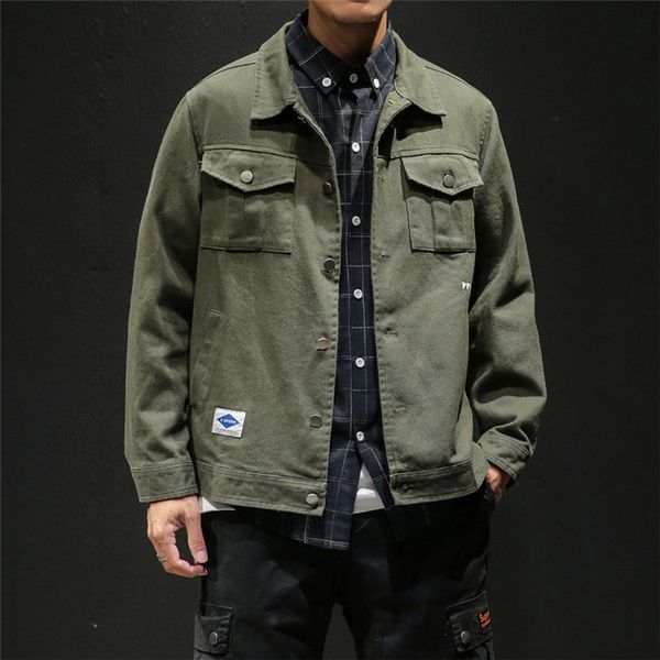 loose mens denim jackets casual lapel neck plus size men coats with pocket fashion man outwear coats, Black;brown
loose mens denim jackets casual lapel neck plus size men coats with pocket fashion man outwear coats, Black;brown