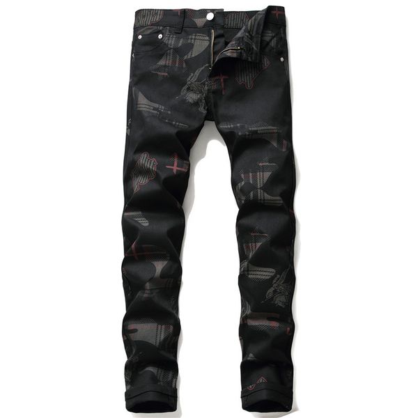 new fashion 2020 korean jeans men print jeans for men slim fit casual denim pants streetwear trousers clothes #5652, Blue
new fashion 2020 korean jeans men print jeans for men slim fit casual denim pants streetwear trousers clothes #5652, Blue