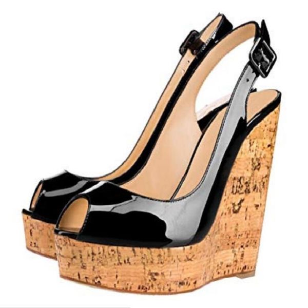 sandals 2021 summer women's shoes fashion wedge fish mouth high heels handmade custom 34-45 large size, Black
sandals 2021 summer women's shoes fashion wedge fish mouth high heels handmade custom 34-45 large size, Black