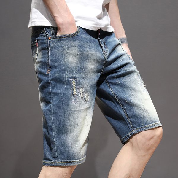 2020 summer new men's denim shorts men's fashion high-quality hole-stretch denim shorts large size 28-40, White;black
2020 summer new men's denim shorts men's fashion high-quality hole-stretch denim shorts large size 28-40, White;black