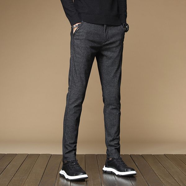 2020 spring autumn winter new smart casual pants men slim fit fashion trousers male brand clothing basic mens pants blue black
2020 spring autumn winter new smart casual pants men slim fit fashion trousers male brand clothing basic mens pants blue black