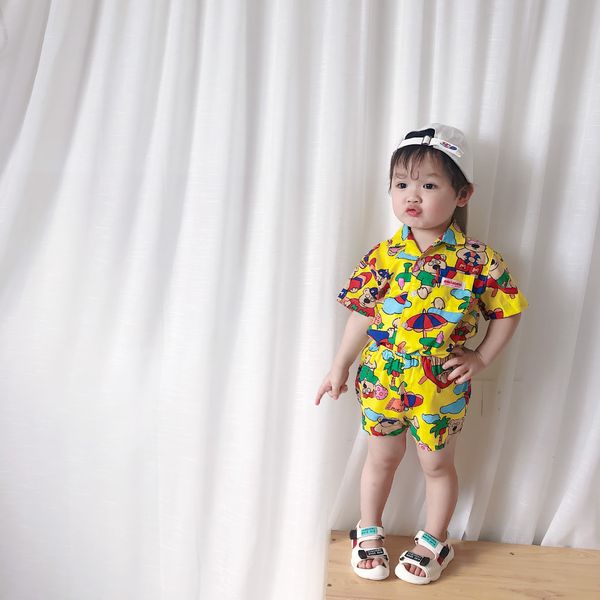 5-15 miki summer boys and girls western holiday style beach bear shirt set western style flower shirt, White;black
5-15 miki summer boys and girls western holiday style beach bear shirt set western style flower shirt, White;black