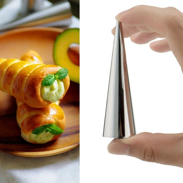 cone danish spiral tube mould baking mold stainless steel 9cm moulds cookies cakes croissant pastry roast 0 7ym c2
cone danish spiral tube mould baking mold stainless steel 9cm moulds cookies cakes croissant pastry roast 0 7ym c2