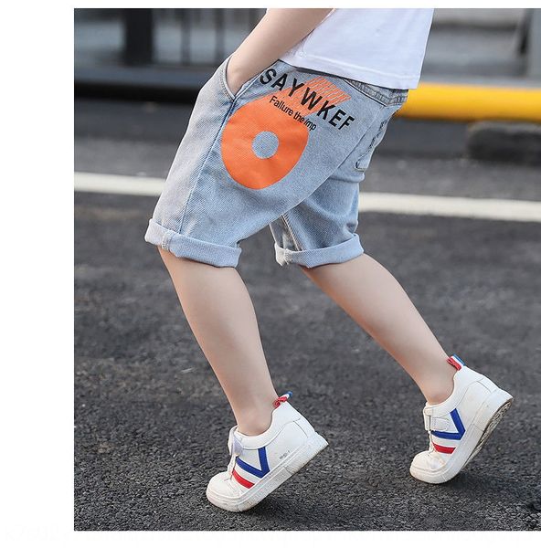 korean version of the boy's pants summer 2020 new kids denim in and shorts the big shorts korean foreign flavor, Blue
korean version of the boy's pants summer 2020 new kids denim in and shorts the big shorts korean foreign flavor, Blue