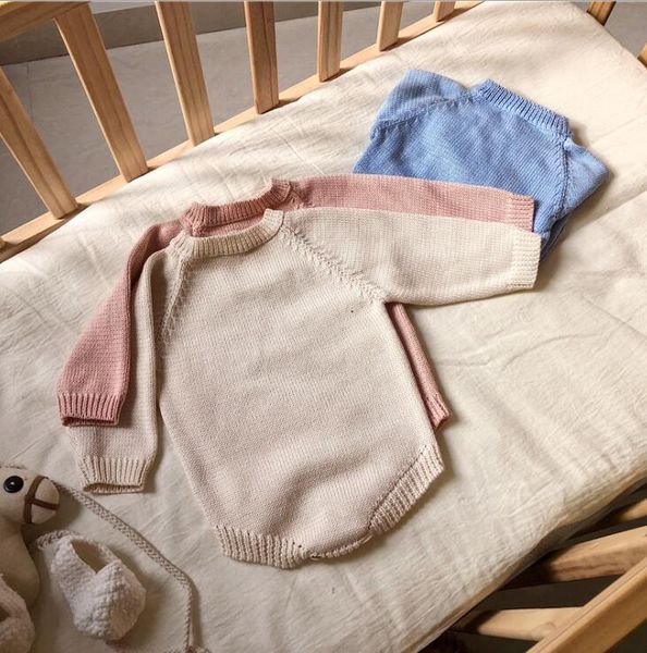 2020 new style babys girls boys knitted romper autumn winter cotton babys jumpsuit 0-3 years qw14, Blue
2020 new style babys girls boys knitted romper autumn winter cotton babys jumpsuit 0-3 years qw14, Blue