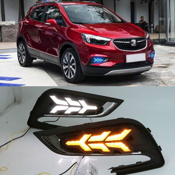 led drl daytime running light for encore 2020-2020 with dynamic moving yellow turn signal and blue night light
led drl daytime running light for encore 2020-2020 with dynamic moving yellow turn signal and blue night light