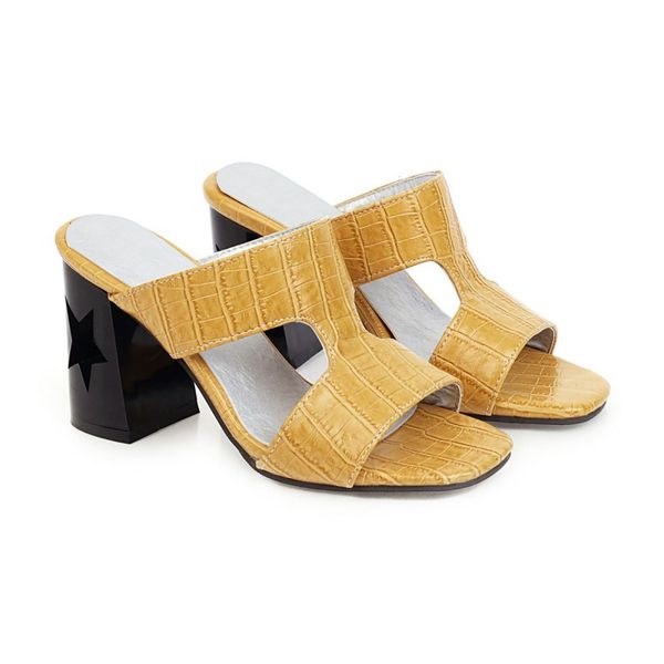 2020 plus size 48 women shoes women summer sandal square high heels mules pumps cs09, Black
2020 plus size 48 women shoes women summer sandal square high heels mules pumps cs09, Black