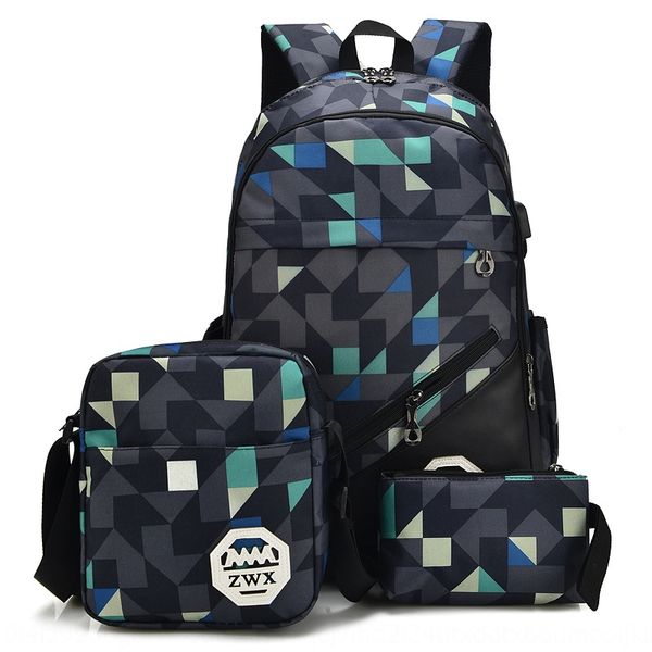 2019 new korean geometric figure backpack leisure large capacity 3-piece backpack travel outdoor travel bag student bag
2019 new korean geometric figure backpack leisure large capacity 3-piece backpack travel outdoor travel bag student bag