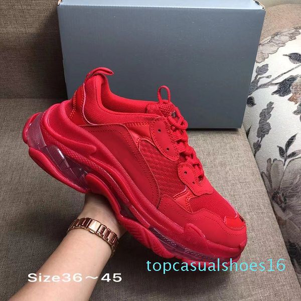 with box designer paris triple s adds a clear midsole men women neon green luxury increasing brand casual dad shoes t01, Black
with box designer paris triple s adds a clear midsole men women neon green luxury increasing brand casual dad shoes t01, Black