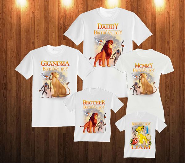 мама, папа, день рождения мальчика, день рождения девушки lion king big family футболки family matching эпикировка, настроенные с именем и a, Blue
мама, папа, день рождения мальчика, день рождения девушки lion king big family футболки family matching эпикировка, настроенные с именем и a, Blue