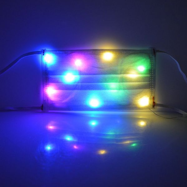 2020 halloween decoration glitter mask halloween christmas led colorful luminous mask disposable prom mask night club
2020 halloween decoration glitter mask halloween christmas led colorful luminous mask disposable prom mask night club