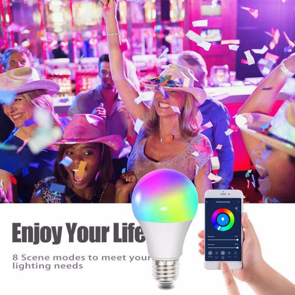 смарт wifi светодиодные лампы 10w rgbw dimmable сид лампа e27 / b22 voice amazon alexa, google ассистент управления изменить цвет света
смарт wifi светодиодные лампы 10w rgbw dimmable сид лампа e27 / b22 voice amazon alexa, google ассистент управления изменить цвет света