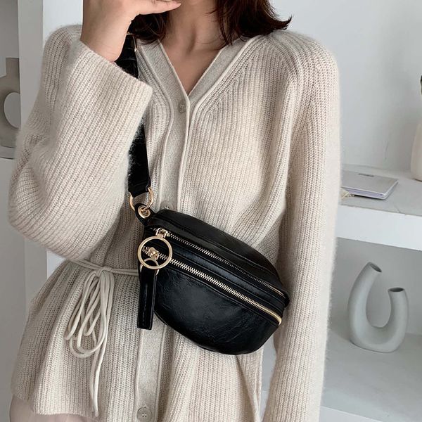 simple wide strap shoulder bag women pu leather crossbody bag for women 2020 ins chic chain chest purse
simple wide strap shoulder bag women pu leather crossbody bag for women 2020 ins chic chain chest purse