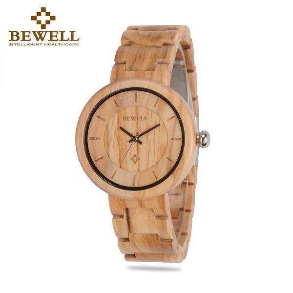 bewell women wood watches luxury watch brand with wood bracelet band clock ladies mother daughter gift watch round face 155a, Slivery;brown
bewell women wood watches luxury watch brand with wood bracelet band clock ladies mother daughter gift watch round face 155a, Slivery;brown