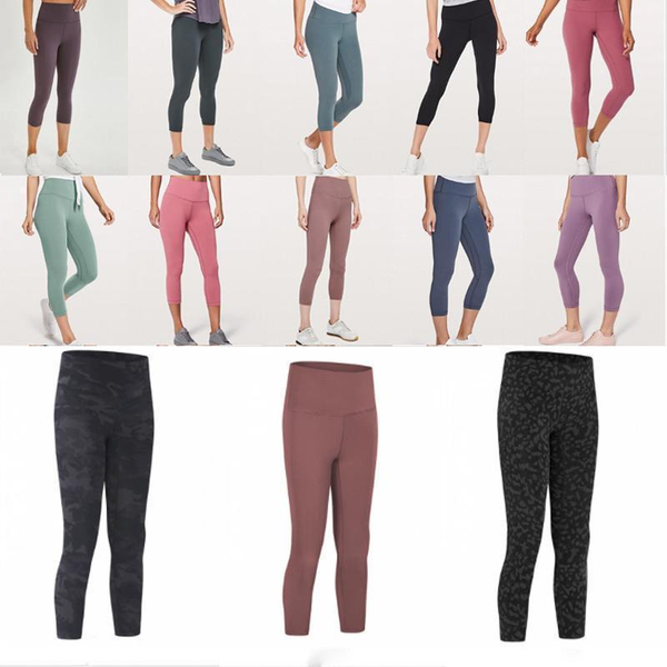e womens yoga pants designer wunder train workout gym lu 25 32 leggings solid color high waist sports wear elastic fitness lady tights 0e75#, White;black
e womens yoga pants designer wunder train workout gym lu 25 32 leggings solid color high waist sports wear elastic fitness lady tights 0e75#, White;black
