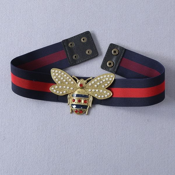 women's clothing rhinestone pearl bee pattern contrast color elastic ribbon women's accessories rhinestone accessories belt, Black;brown
women's clothing rhinestone pearl bee pattern contrast color elastic ribbon women's accessories rhinestone accessories belt, Black;brown