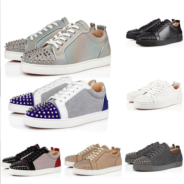casual shoes red bottom spikes sneakers popular leather stylist shoe red leather low insider studded shoe men and women flat shoe size 34-48, Black
casual shoes red bottom spikes sneakers popular leather stylist shoe red leather low insider studded shoe men and women flat shoe size 34-48, Black