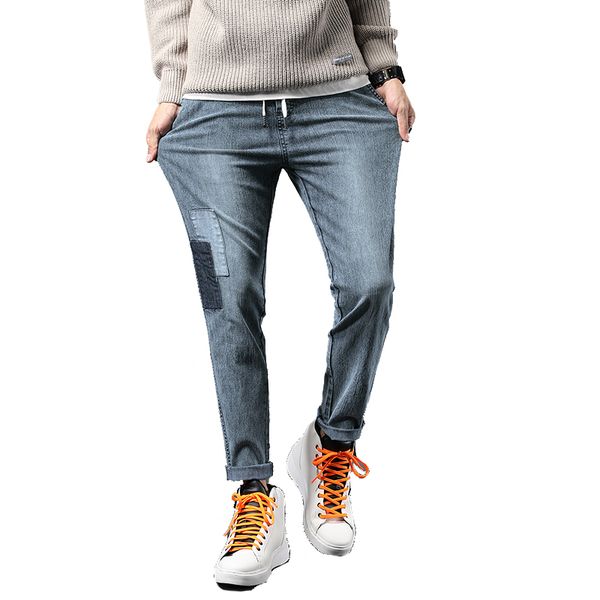 autumn harem pants 2020 new men's casual slim small feet wide leg jeans korean trend hip hop large size casual pants, Black
autumn harem pants 2020 new men's casual slim small feet wide leg jeans korean trend hip hop large size casual pants, Black