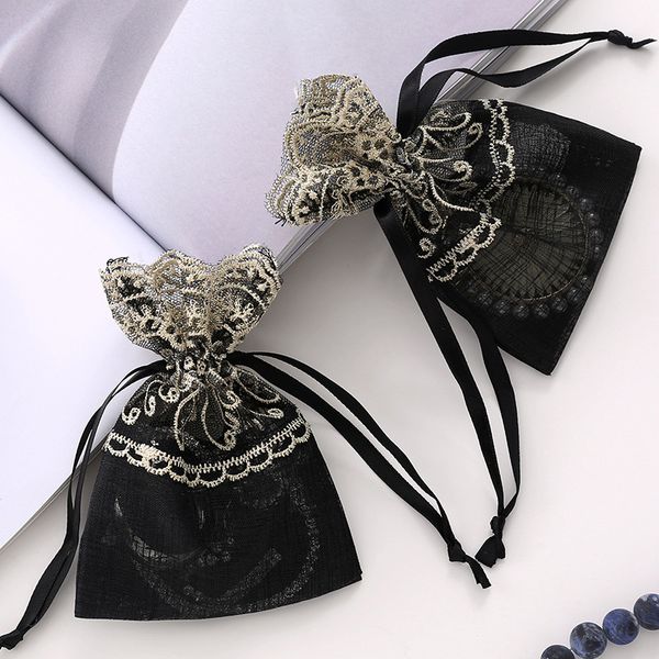 6pcs 10x14 black gold flower lace bag jewelry storage bags polyester bag drawstring bundle pocket gift bags packaging
6pcs 10x14 black gold flower lace bag jewelry storage bags polyester bag drawstring bundle pocket gift bags packaging